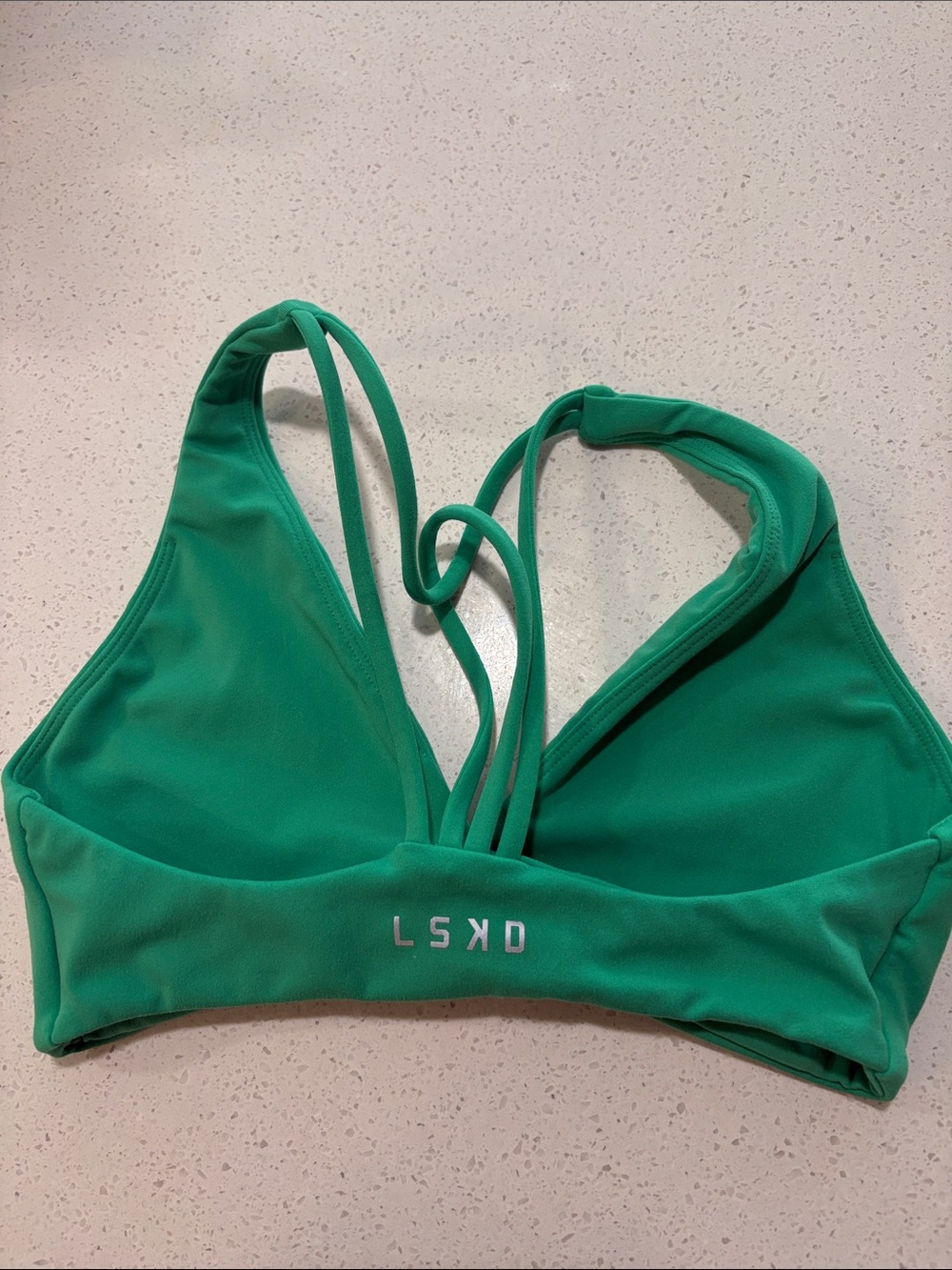 LSKD Green Strappy Bralette - Women's Intimates